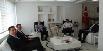 Yeni Vergi Dairesi Müdüründen Kaymakam Ziyareti