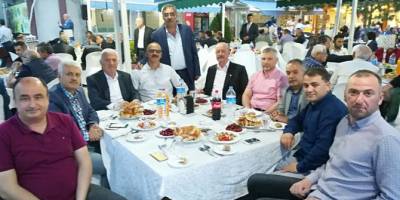 SAMSUN ESNAF ODALARI BİRLİĞİNDEN BAFRA’DA İFTAR YEMEĞİ.