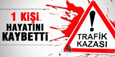 Bafra bulvar caddesinde kaza 1 ölü