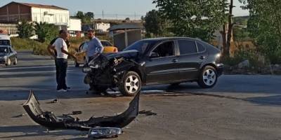 BAFRA’DA KAZA: 1 YARALI