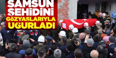 ALAÇAM İKİ ŞEHİDİNİ GÖZYAŞIYLA UĞURLADI