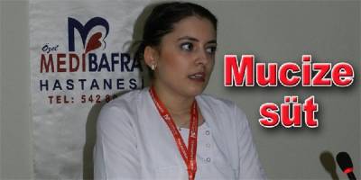 MEDİ BAFRA HASTANESİNDEN ANNE SÜTÜ EĞİTİMİ
