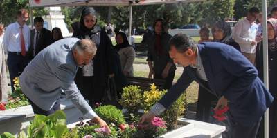 BAFRA'DA ŞEHİTLER UNUTULMADI