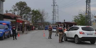 BAFRA'DA CEZAEVİNDE PROTESTO