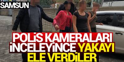 EVDEN HIRSIZLIK YAPTIĞI İDDİA EDİLEN 3 BAYAN YAKALANDI