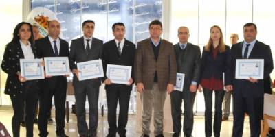 BAŞARILI POLİSLER ÖDÜLLENDİRİLDİ
