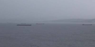 Karadeniz’de olumsuz hava koşullarından gemiler rotasını değiştirdi