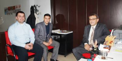 KAYMAKAM EKİNCİ’DEN 19 MAYIS GAZETESİNE ZİYARET