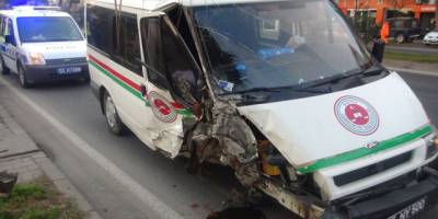 Bafra Cumhuriyet Başsavcılığı’na ait Araç Kaza Yaptı