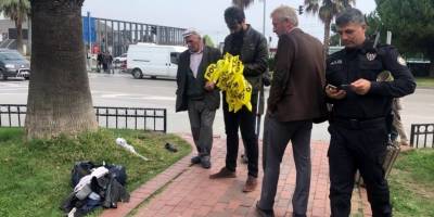 SAMSUN'DA ŞÜPHELİ ÇANTA PANİĞİ