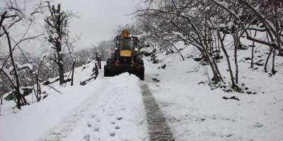 ÖZEL İDARE KAR MÜCADELESİNDE