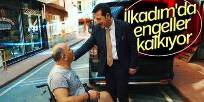 İLKADIM'DA ENGELLER KALKIYOR