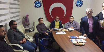 BAFRA TÜRK EĞİTİM-SEN OKUL İDARECİSİ ÜYELERİYLE İLE BİR ARAYA GELDİ