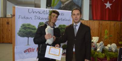 BAFRA'DA BİR KARNE BİR FİDAN