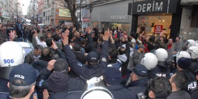 EYLEME KATILANLAR GÖZALTINA ALINMAYA BAŞLANDI