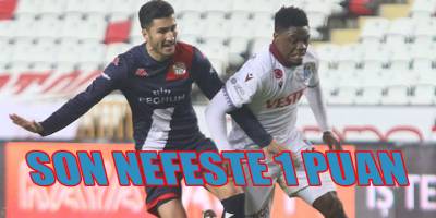 TRABZONSPOR SON ANDA 1 PUANI ALDI