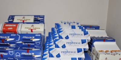 BAFRA’DA KAÇAK SİGARA ELE GEÇTİ