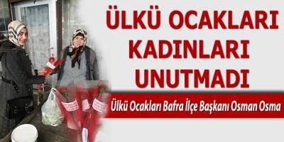 Ülkü Ocakları Kadınları Unutmadı
