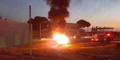 SEYİR HALİNDEKİ OTOMOBİL KÜLE DÖNDÜ