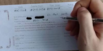 ÇALINTI ÇEKLE ALIŞVERİŞE 6'ŞAR YIL HAPİS