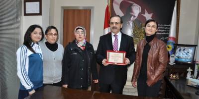 HAYTAP’TAN BAŞKAN ŞAHİN’E PLAKET