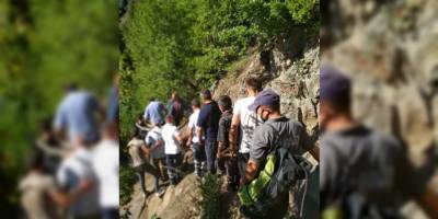 HAVZA'DA UÇURUMA DÜŞEN GENÇ HAYATINI KAYBETTİ