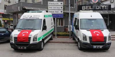 BAFRA'YA YENİ CENAZE ARACI