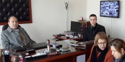 KAYMAKAM ALİ KATIRCI YEŞİLYAZI ORTAOKULUNU ZİYARET ETTİ