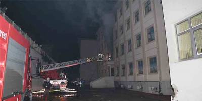 OKULDAKİ PATLAMA KORKUTTU