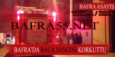 Baca Yangını Korkuttu