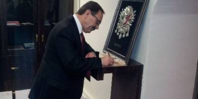 ZİHNİ ŞAHİN, ALPERENLERİN SERGİSİNİ ZİYARET ETTİ