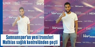 Mathias Coureur, sağlık kontrolünden geçti