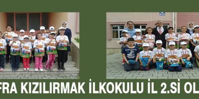 KIZILIRMAK İLKOKULU BAFRA 2.Sİ OLDU