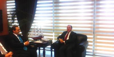 Başkan Şahin SGK Başkanı Fatih Acar'ı Ziyaret Etti