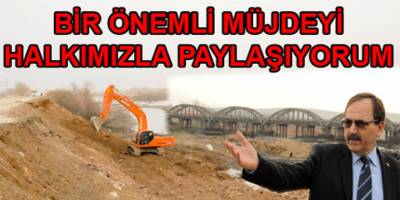 BİR ÖNEMLİ MÜJDEYİ HALKIMIZLA PAYLAŞIYORUM