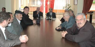 Bafra Şehit Aileleri Gaziler Dayanışma Derneğinde Mevlüt Programı