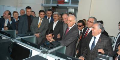 BAFRA'DA SESLİ KÜTÜPHANE HİZMETE GİRDİ