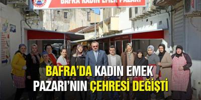 BAFRA’LI EMEK KADIN PAZARI İÇİN YEMEK  YARIŞMASI YAPILDI