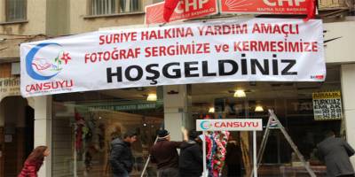 BAFRA'DAN SURİYE'YE YARDIM KERMESİ