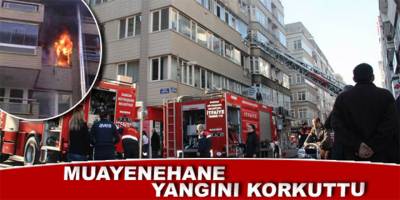 SAMSUN'NUN EN İŞLEK CADDEDE ÇIKAN YANGINDA 1 KİŞİ ZEHİRLENDİ