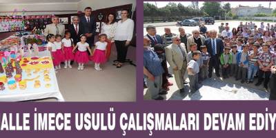 KUŞÇULAR MAHALLESİNDE DEVLET – MAHALLELİ İMECE USULÜ ÇALIŞMA