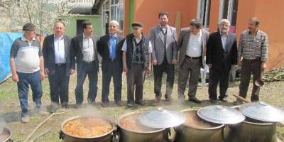 ÖRENCİK’TE AFAT KURBANI TÖRENİ