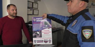 POLİSİN  DOLANDIRICILARINA KARŞI ÖNLEMİ