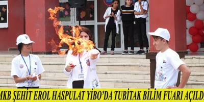 İMKB ŞEHİT EROL HASPULAT YİBO’DA TUBİTAK BİLİM FUARI