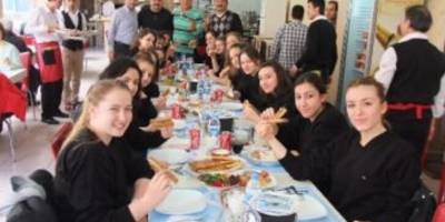 BAFRA PİDESİNE HAYRAN KALDILAR