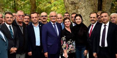 Başkan YILMAZ Alaçam’da Muhtarlarla Bir Araya Geldi