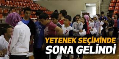 SAMSUN'DA YETENEK SEÇİMİ SONA ERDİ
