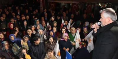 AK PARTİ MAHALLE MİTİNGLERİNE DEVAM EDİYOR