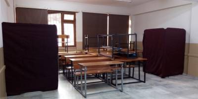 Bafra'da Okullardaki Seçim Hazırlıkları Başladı