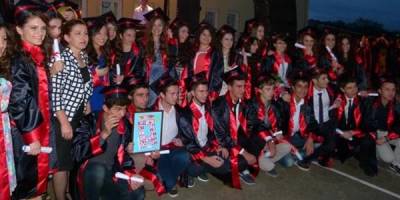 Altınkaya Anadolu Lisesi` nde Mezuniyet Coşkusu